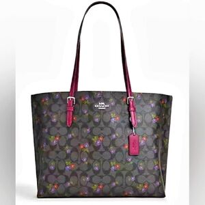 COACH 🥳HOST PICK🥳Mollie Tote Bag In Signature Canvas With Country Floral Print